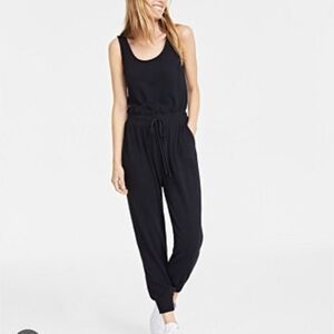Cherish Black Sleeveless Jumpsuit